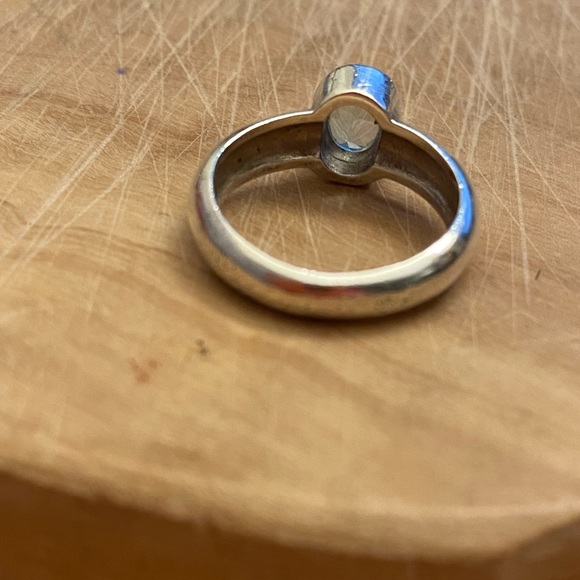 Stunning handmade topaz 925 sterling silver ring - Picture 4 of 8
